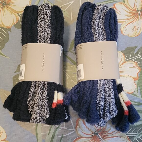 Hunter Women's Cozy Sock, 8-pair, Black and Navy - Picture 4 of 6